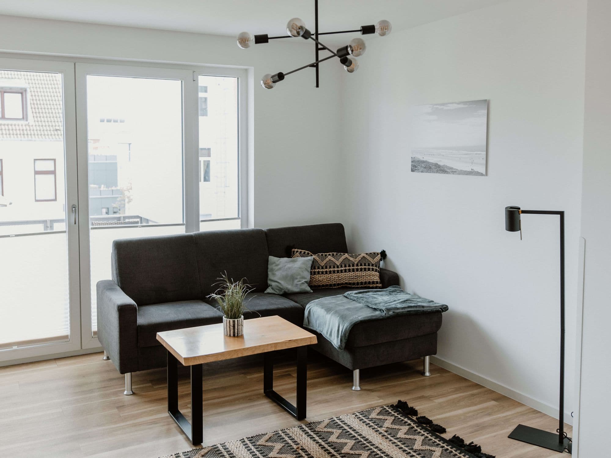 Ferienwohnung Balkon